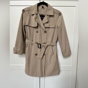 Zara girls 13-14 trench coat